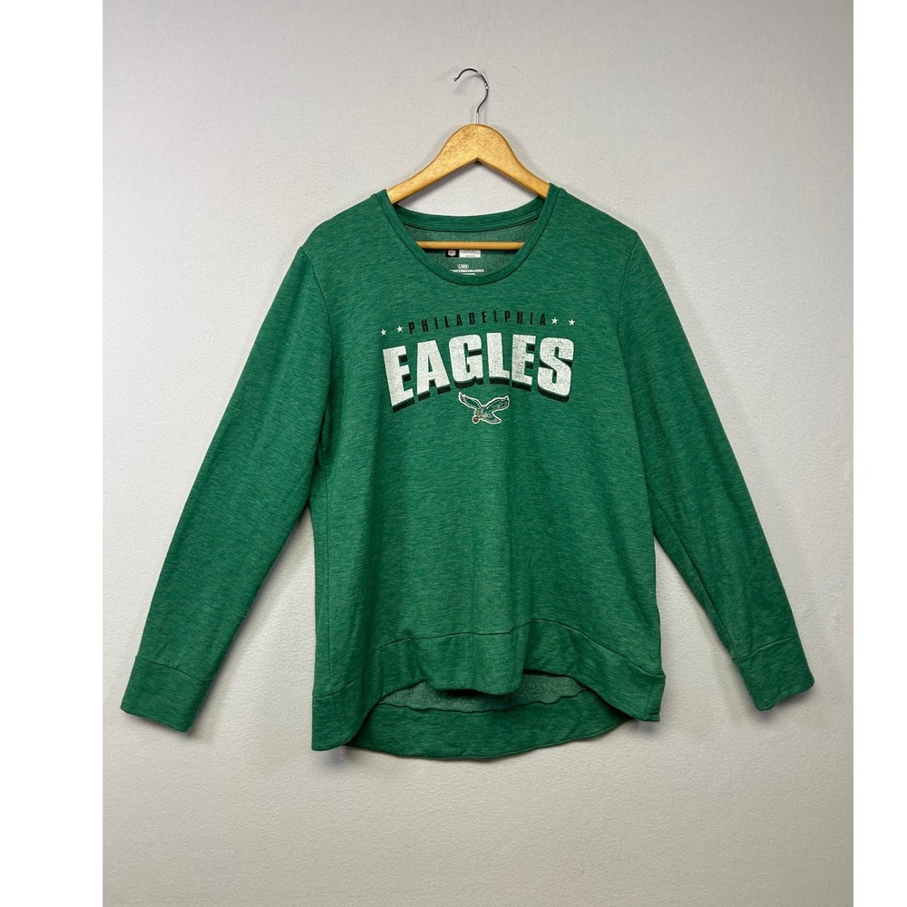 NFL Philadelphia Eagles Green Crewneck Sweatshirt